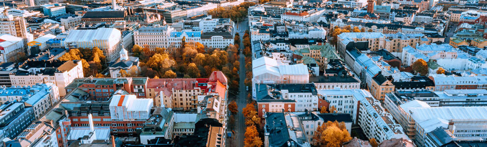 Helsinki ylhäältä