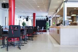 Kanneltalon kahvila.