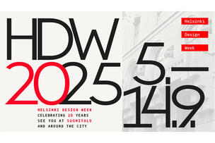 Helsinki Design Week 2025 logo.