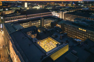 Ilmakuva kantakaupungista.