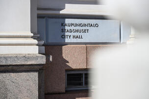 Helsingin kaupungintalo.
