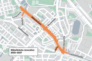 A map of the area.