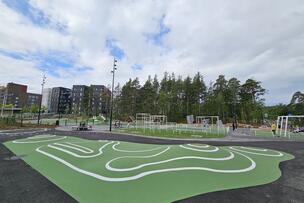 Kruunuvuoren liikuntapuisto.