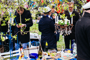 A May Day picnic.