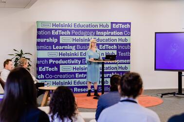 The impact of Helsinki Education Hub has been good both for individual companies and the ecosystem as a whole.  
