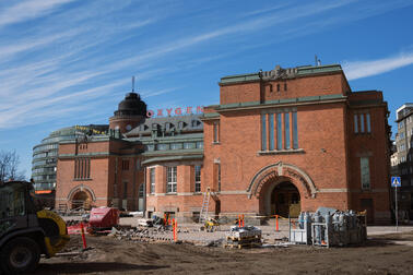 Hakaniemen hallin peruskorjaus on kestänyt viisi vuotta. Kuva: Kaupunkitilat.