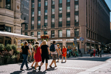 Another ongoing work related to the development of the city centre is the joint declaration of intent for the city centre development that will be drawn up in cooperation between the City of Helsinki and the Helsinki business community. Photo: Veeti Hautanen