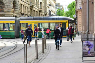 Gloets stadsdel i Helsingfors centrum.  Bild: Teina Ryynänen