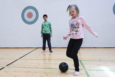 Physical activity is important for children’s growth and development. Photo: Kimmo Brandt.