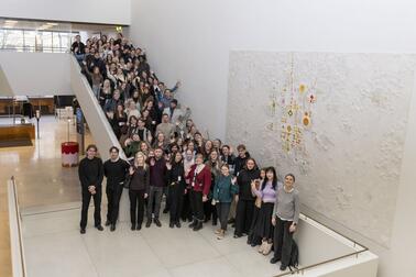 Nuoria Uusia alkuja -tilaisuudessa.