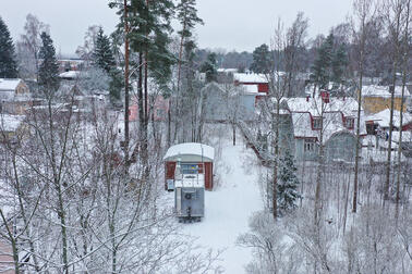 Tapanilassa mitataan puunpolton vaikutusta ilmanlaatuun.