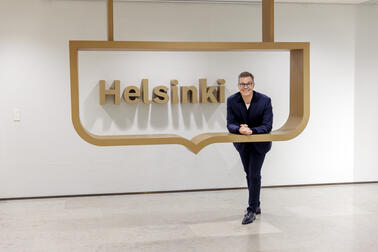 Helsinki's new Head of Division of Culture and Leisure, Juha Ahonen. Photo: Patrik Lindström 