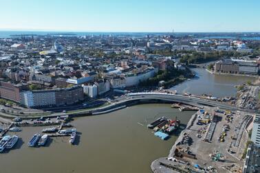 Hakaniemi from the air.