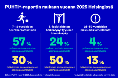 Grafiikkaa Puhti-tutkimuksesta