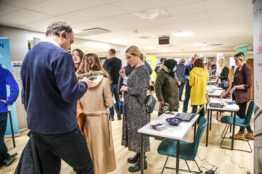 At the Entrepreneurship Fair organised by the City of Helsinki’s Enterprise Services, participants were able to take advantage of free expert advice and hear about experiences in entrepreneurship. 