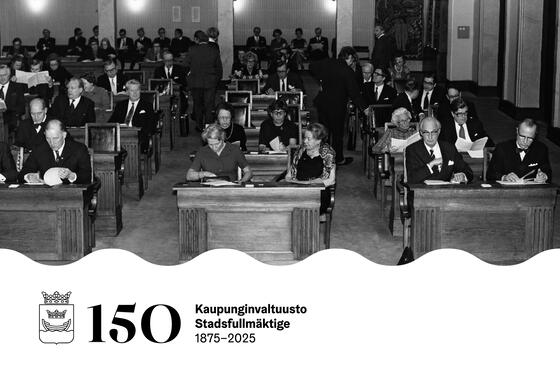 Stadsfullmäktige 150 år