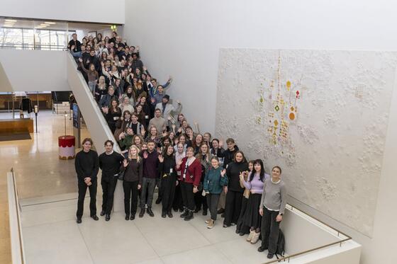 Nuoria Uusia alkuja -tilaisuudessa.