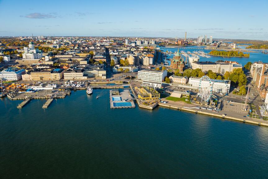 Helsingfors ovanifrån