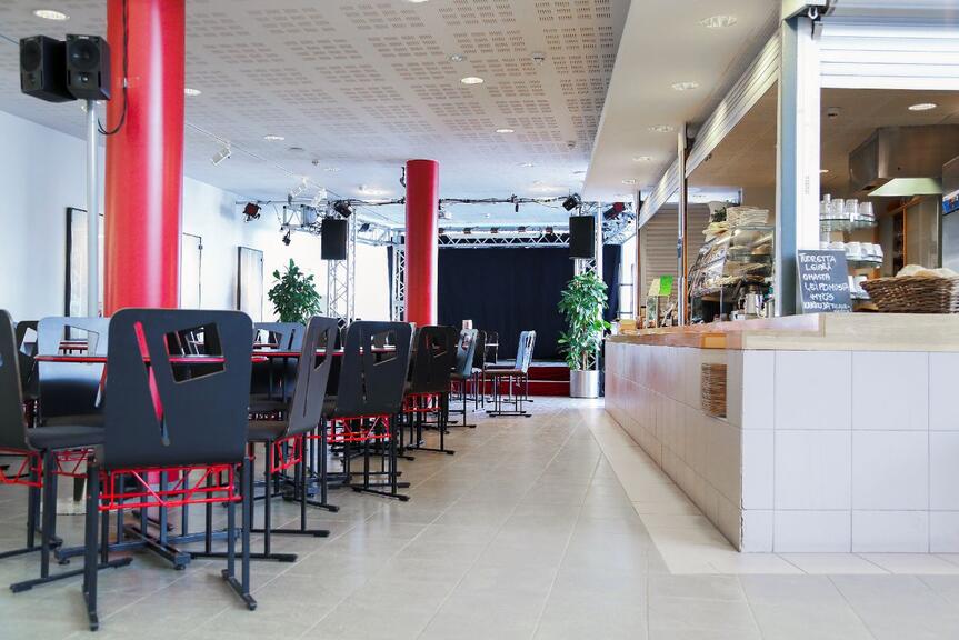 Kanneltalon kahvila.