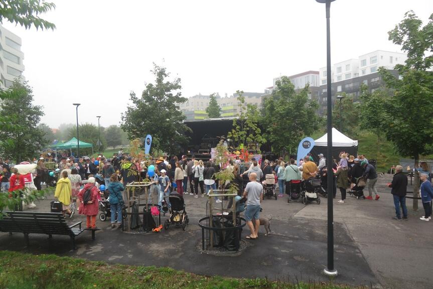 Yleiskuva Hyvän tullen festeiltä
