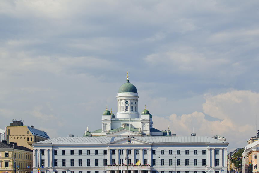 Helsingin kaupungintalo.