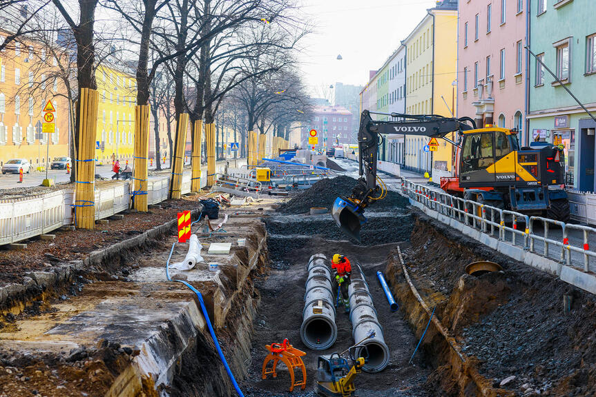 Kuva Mäkelänkadulta