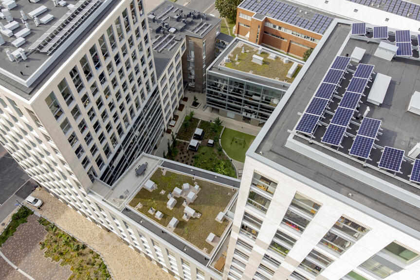 kattonäkymä ilmasta