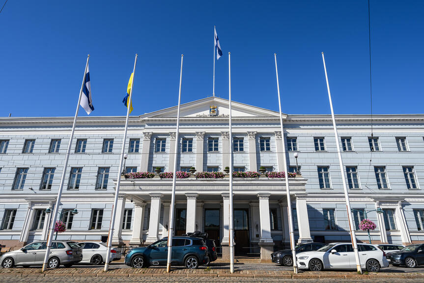 Helsingin kaupungintalo.