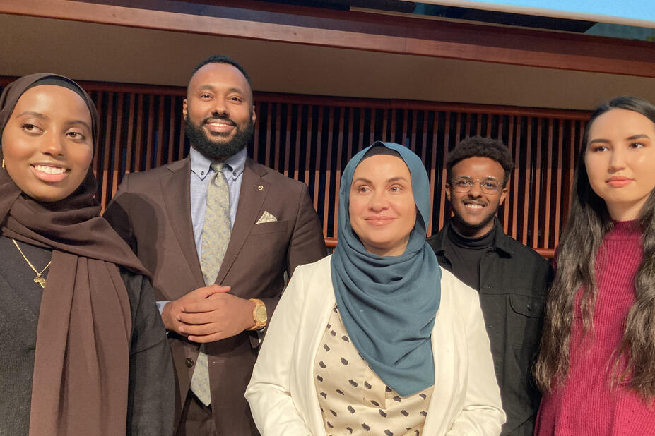 Amina Mohammed Salad, Suldaan Said Ahmed, Afrah Al Bayaty, Amin Hassan ja Zahra Karimy