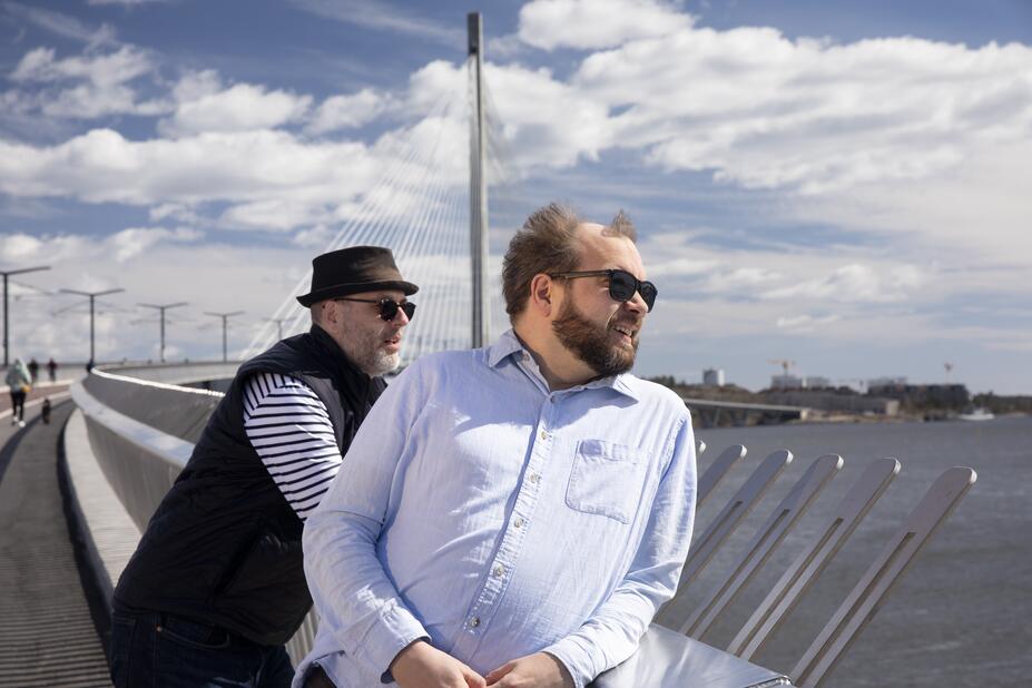 Ville Alajoki och Niko Setälä.