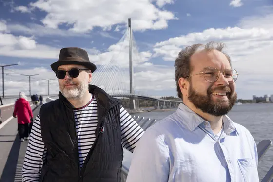 Ville Alajoki ja Niko Setälä.