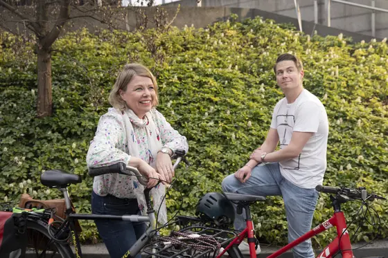 Reetta Putkonen and Oskari Kaupinmäki.