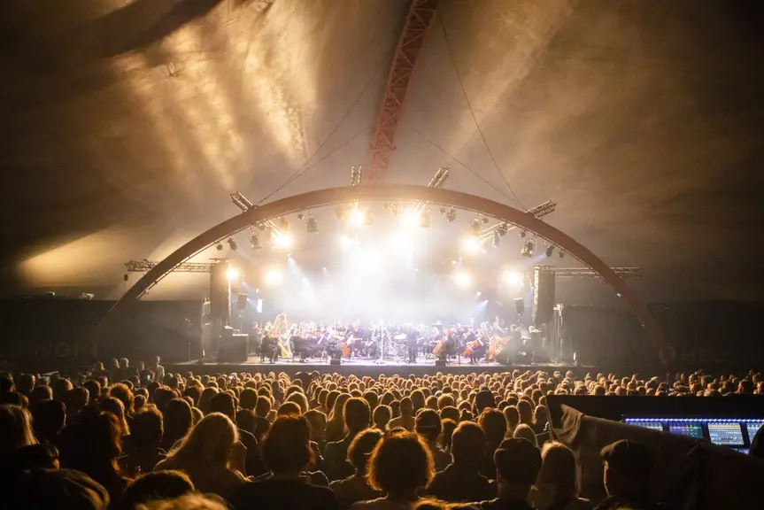 Musikkonsert i Huvila.