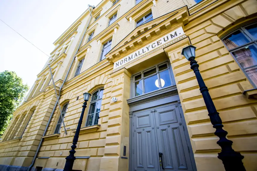 Grundskolan Norsens byggnad på Unionsgatan 2.
