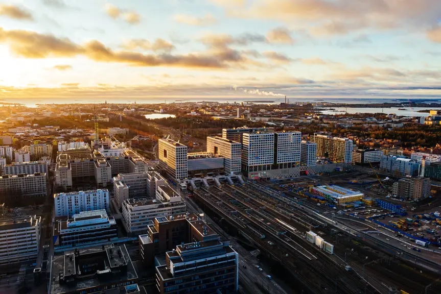 Kuvituskuva Helsingistä.