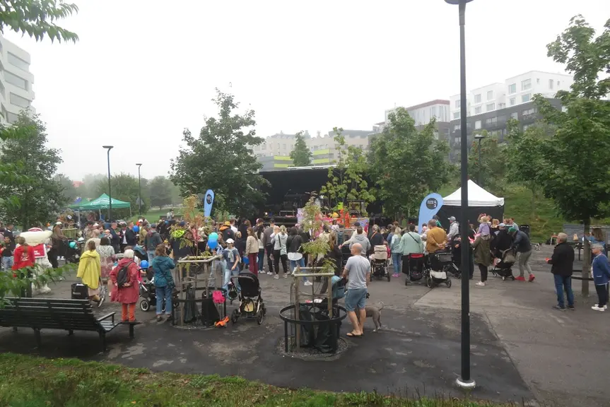 Yleiskuva Hyvän tullen festeiltä
