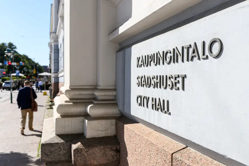 Kuvituskuva, kaupungintalo.