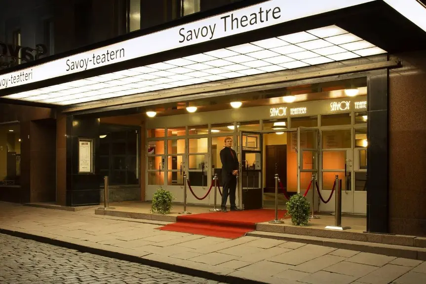 Savoy-teatterin julkisivu