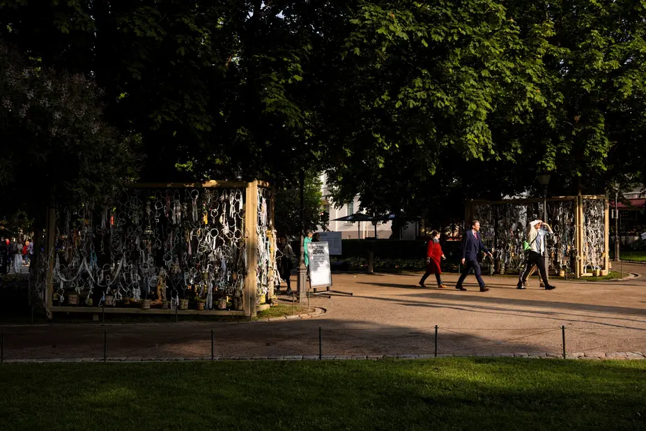 Geraldine Javier: Earth, Water, Air, Fire, Void, 2024. Helsinki Biennial 8.6.–21.9.2025, Esplanade Park.