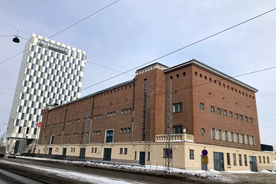 L2-makasiini ja Clarion-hotelli Jätkäsaaressa.