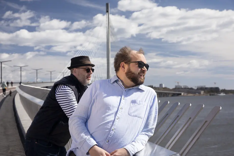 Ville Alajoki ja Niko Setälä.