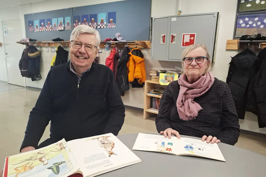 Matti Weckman ja Mariitta Hämäläinen.