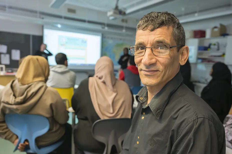 Nacer Eddine Hadjadj sanoo, että Tervetuloa perheet -toiminta tarjoaa parasta mahdollista kotoutumista.