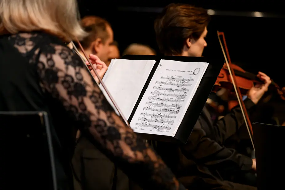 Nuottivihko taltioituna konsertista