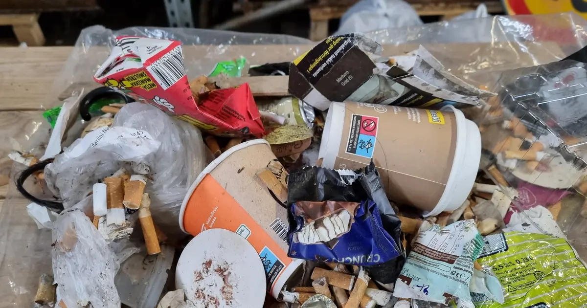 Cigarette butts are the most common form of litter in Helsinki –in a study the most litter was found at stations