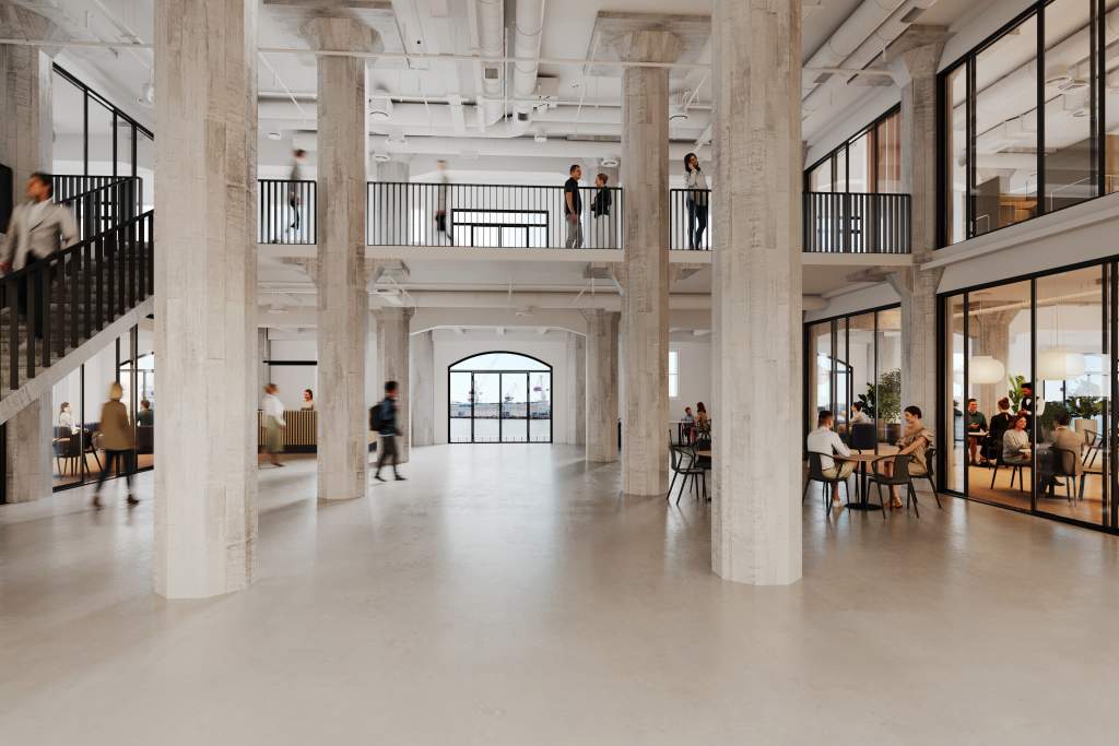 Visualization of the interior of the building. Photo: Fyra Oy