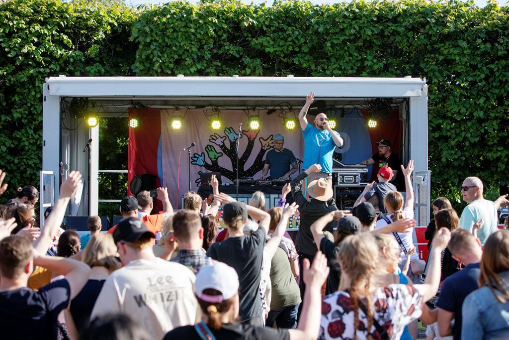 Paleface performed at Malmi Summer of Events in 2023. This year, the city festival will be organized for the third time. Photo: Katja Tähjä