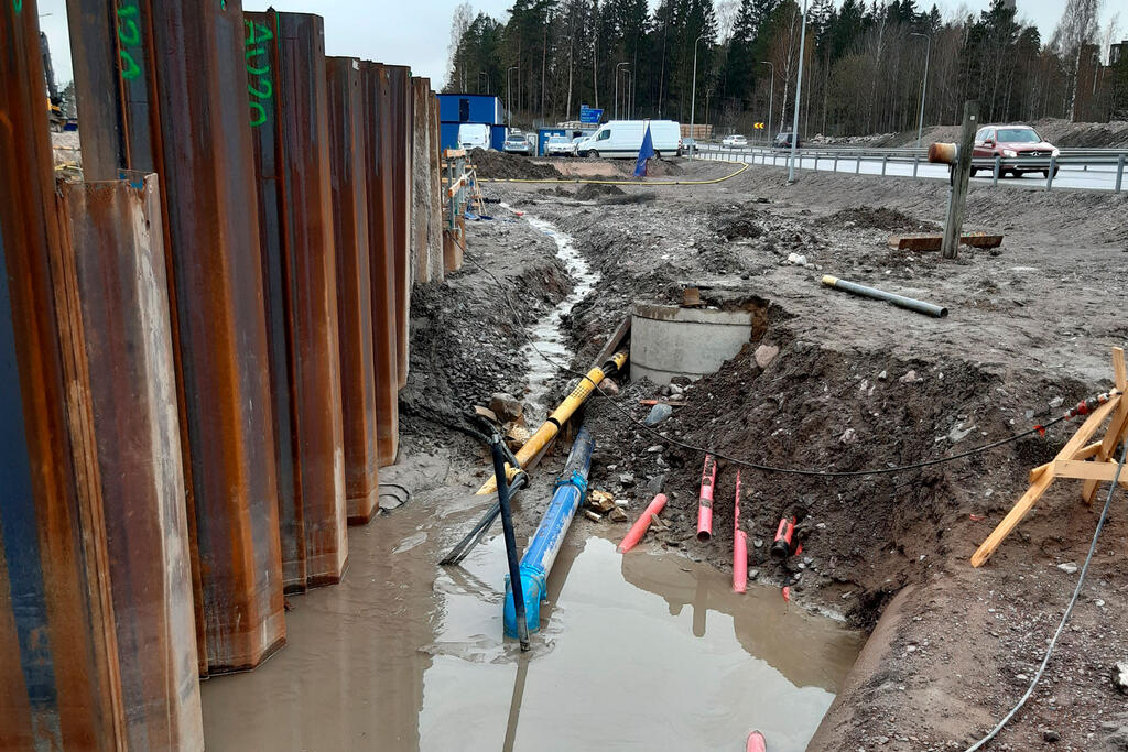New guidelines provide limit values for pollutants and methods for managing construction site waters.  Photo: Saara Olsen.