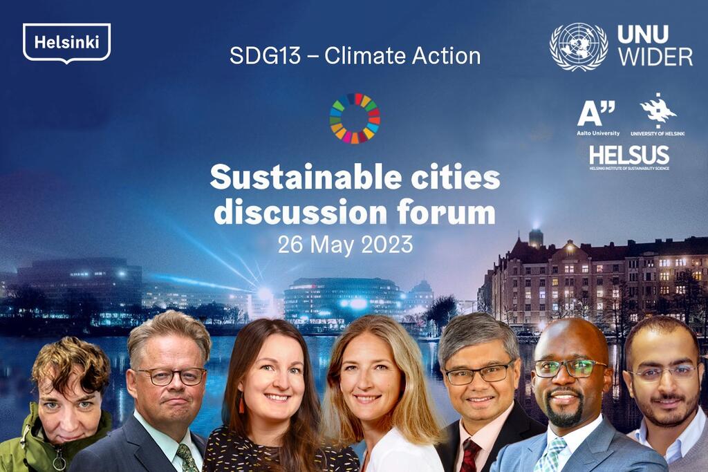 Sustainable Cities Discussion Forum 26.5.2023