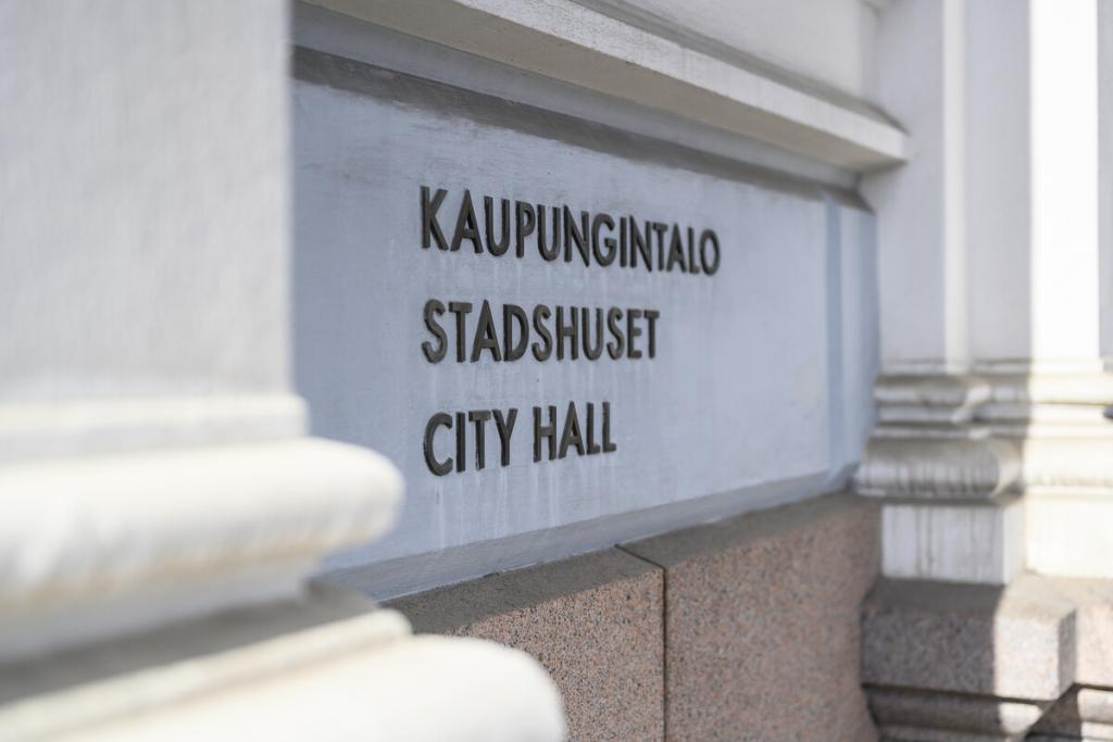 Helsingin kaupungintalo.